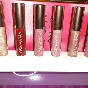 New Josie Maran Argan Hydrating 6piece Lip Gloss